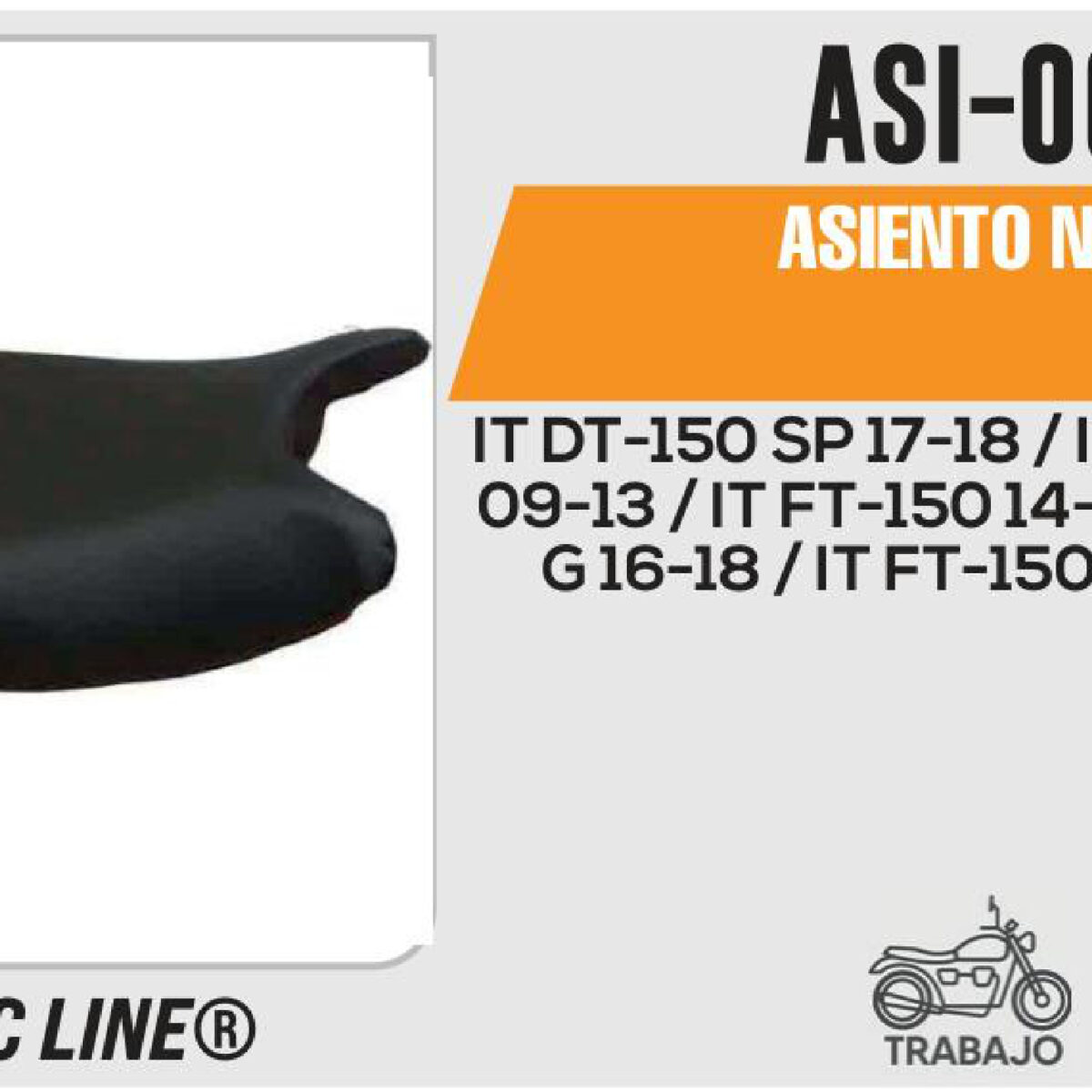 ASIENTO NEGRO