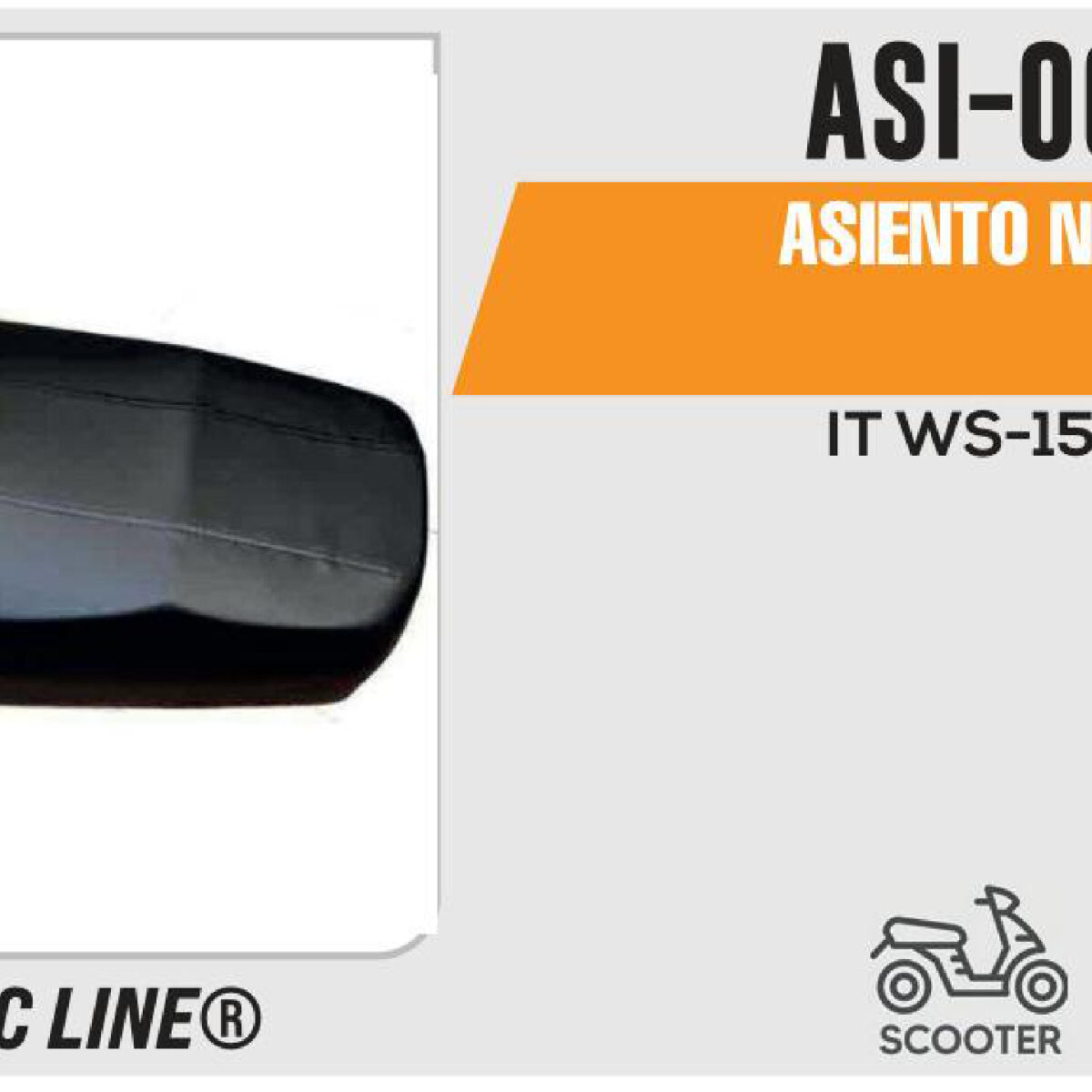 ASIENTO NEGRO