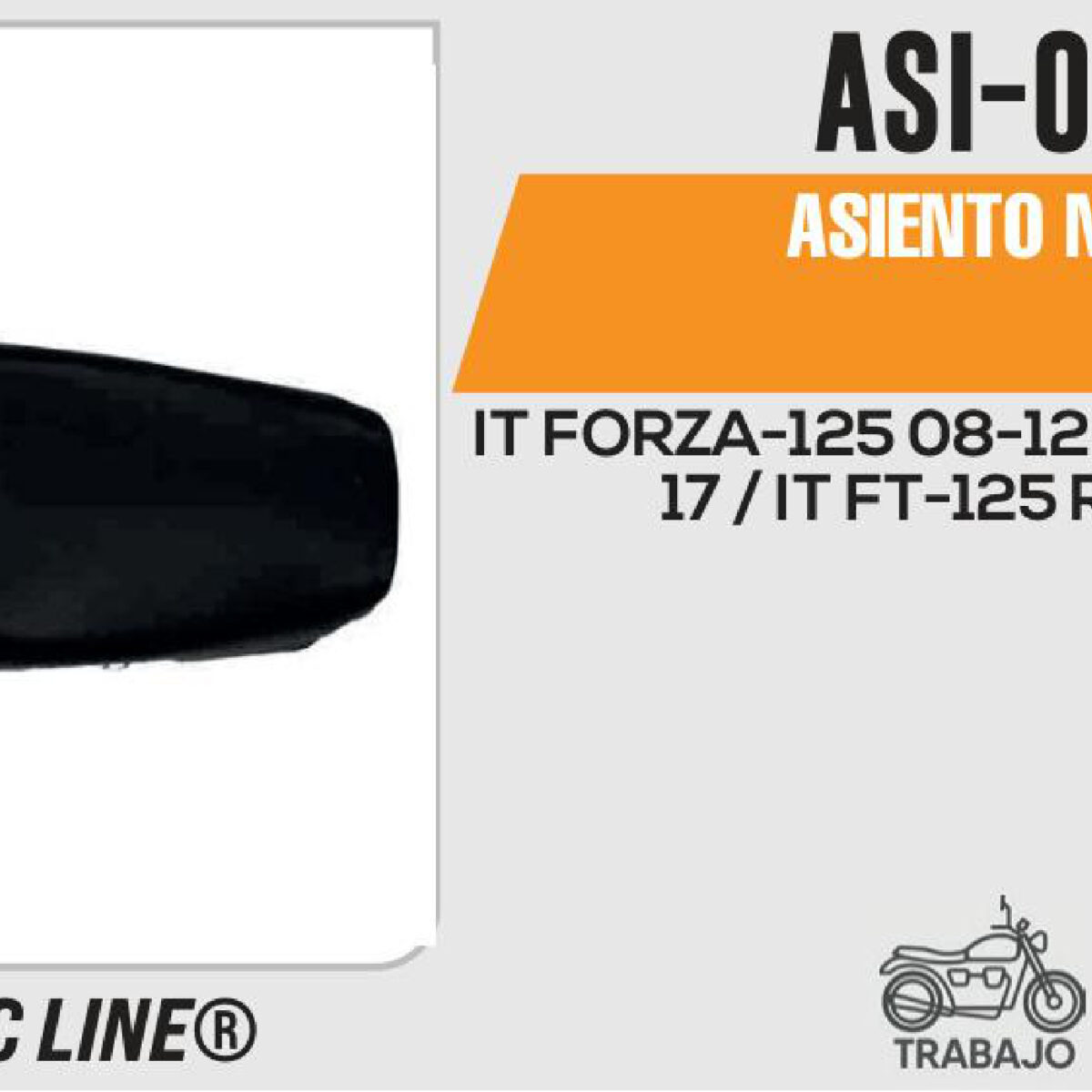 ASIENTO NEGRO