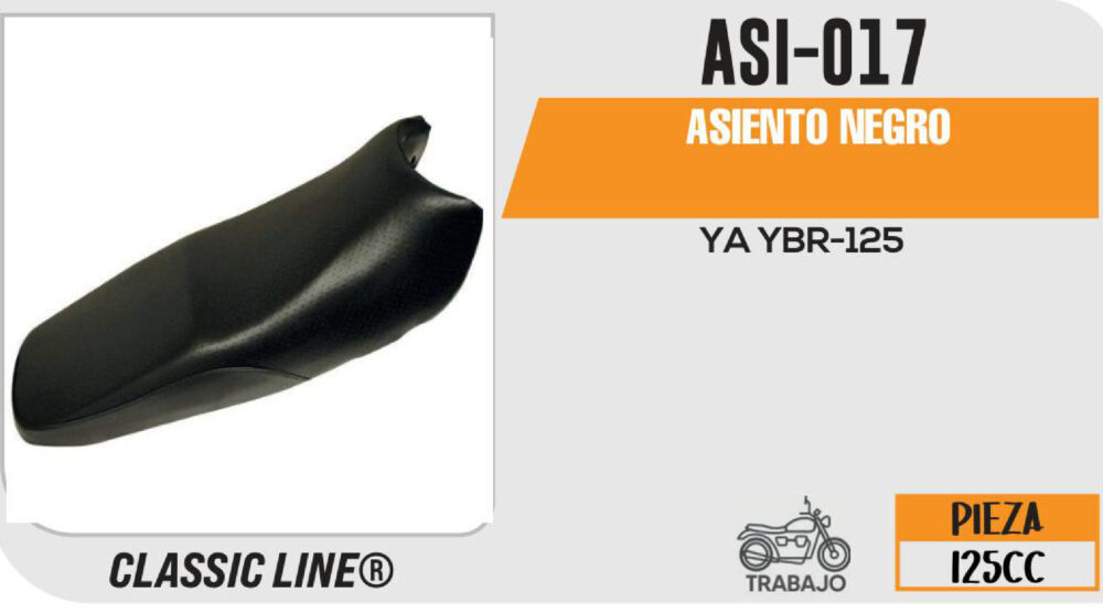 ASIENTO NEGRO