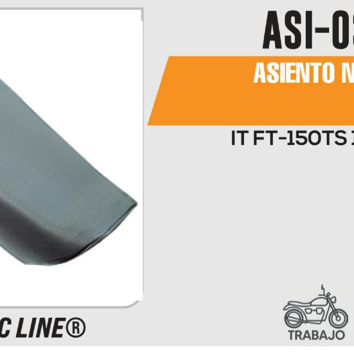 ASIENTO NEGRO