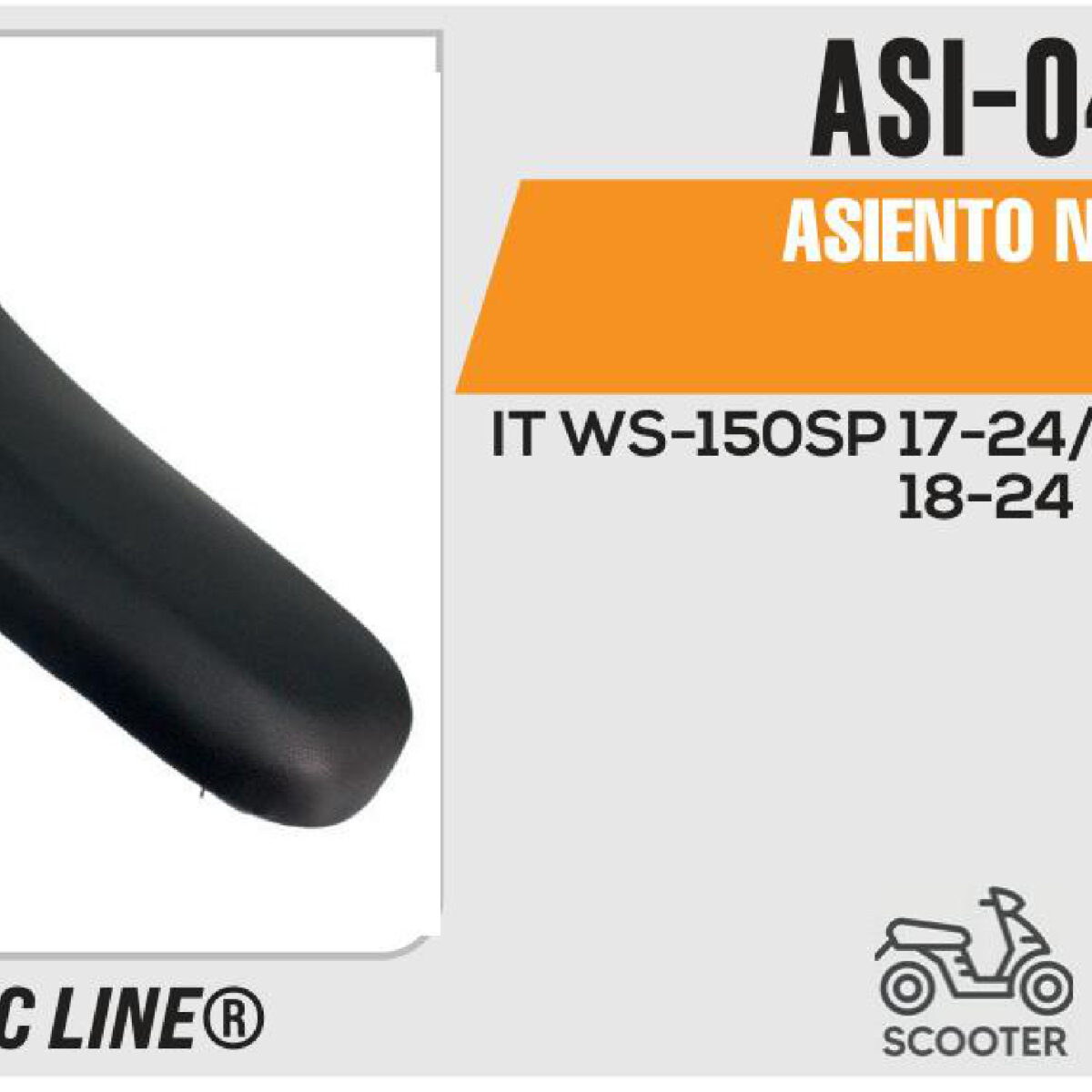 ASIENTO NEGRO