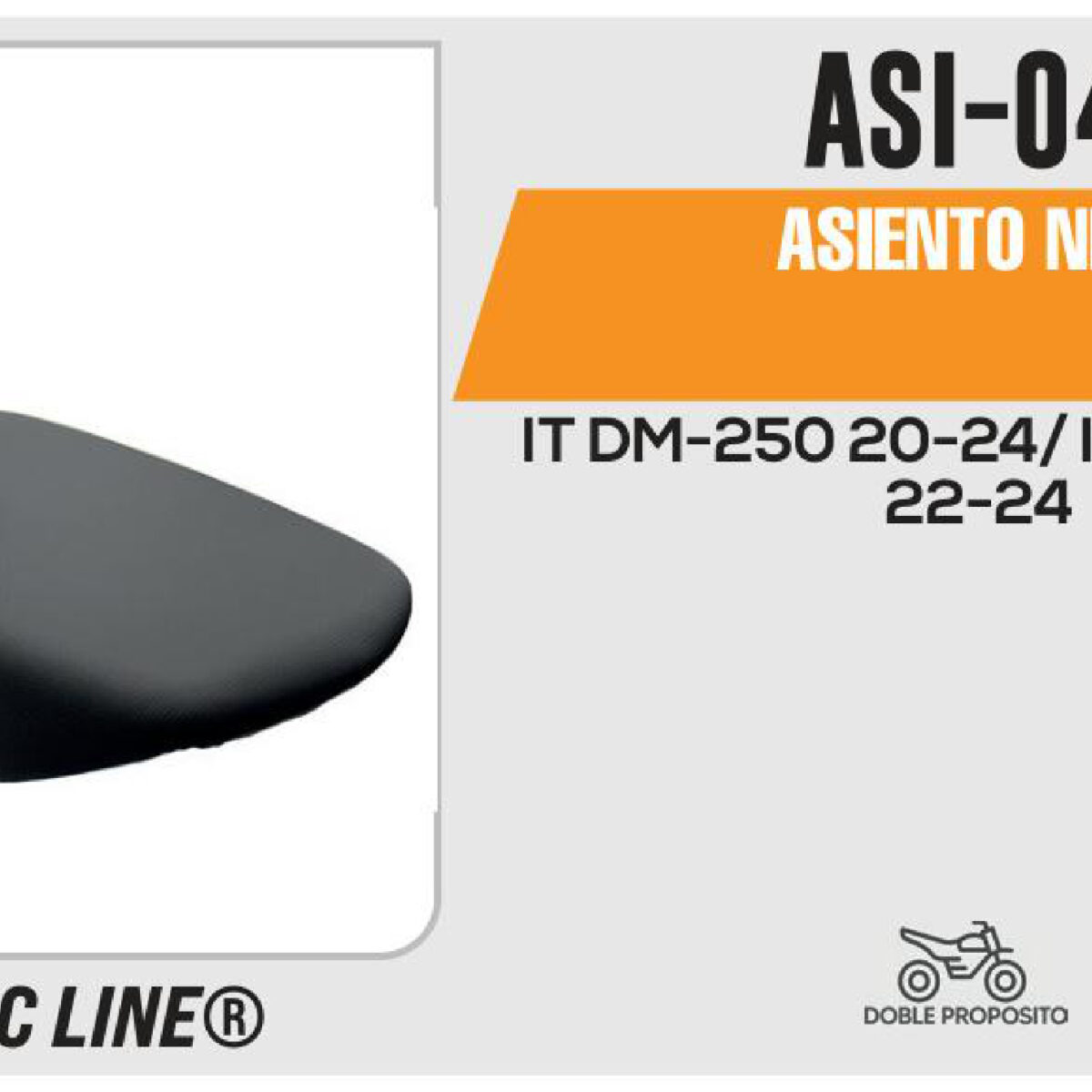 ASIENTO NEGRO