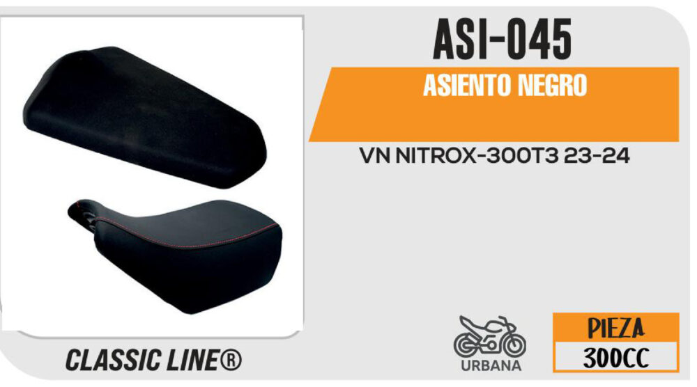 ASIENTO NEGRO