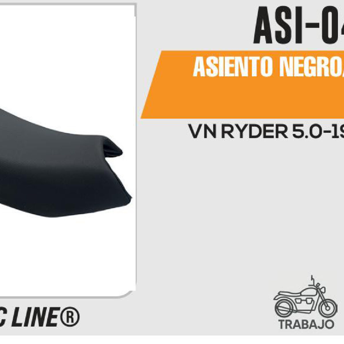 ASIENTO NEGRO/VERDE