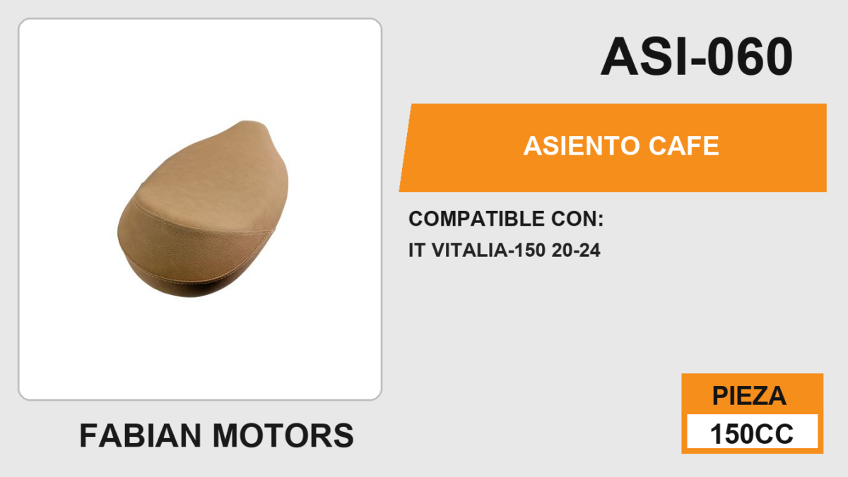ASIENTO CAFÉ