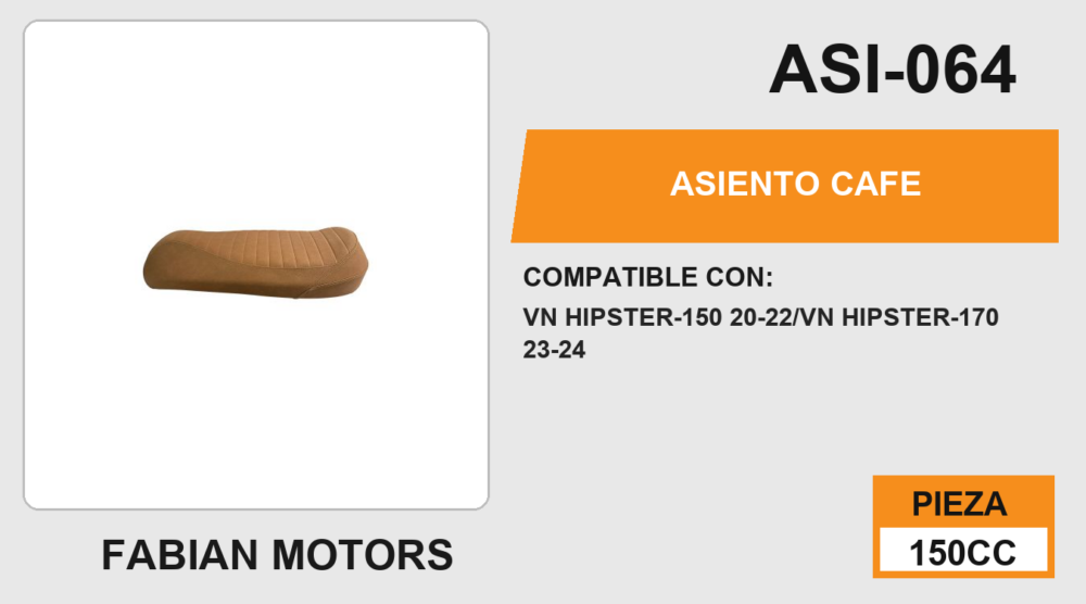 ASIENTO CAFÉ