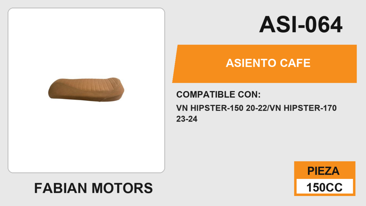 ASIENTO CAFÉ