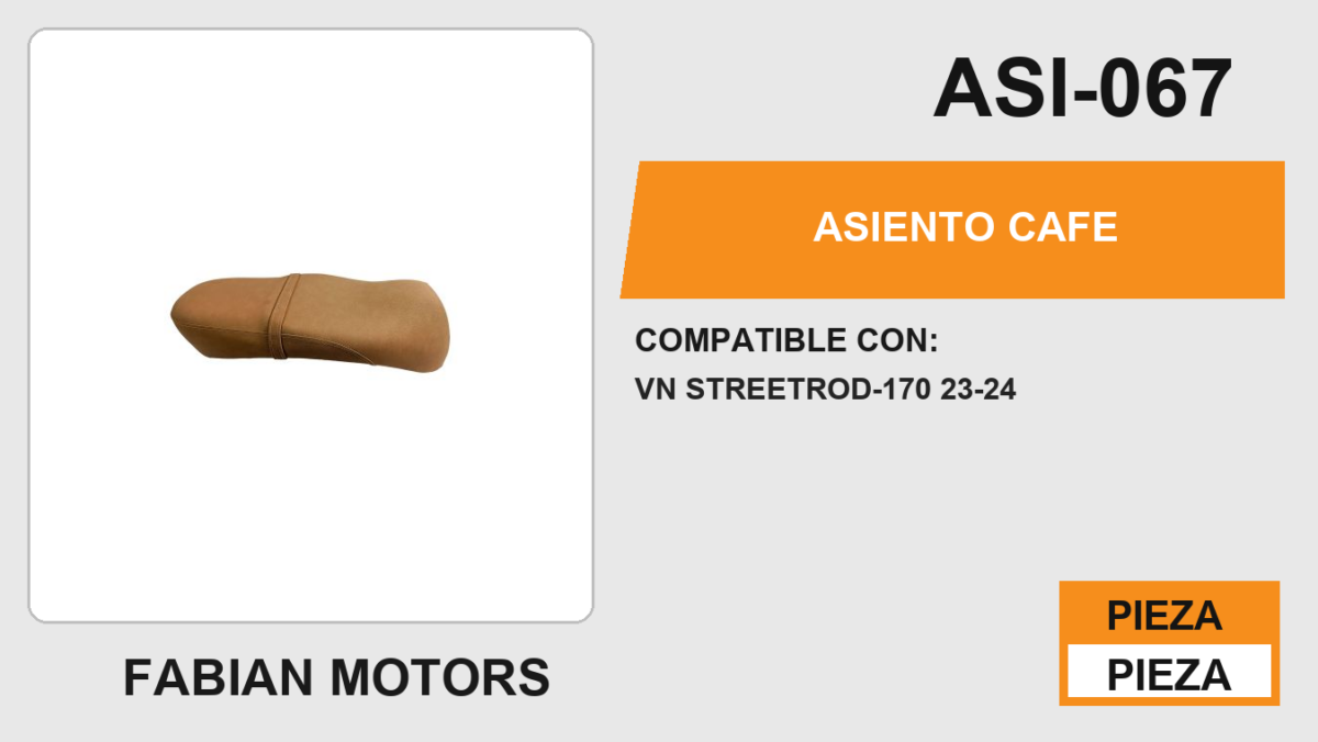 ASIENTO CAFÉ