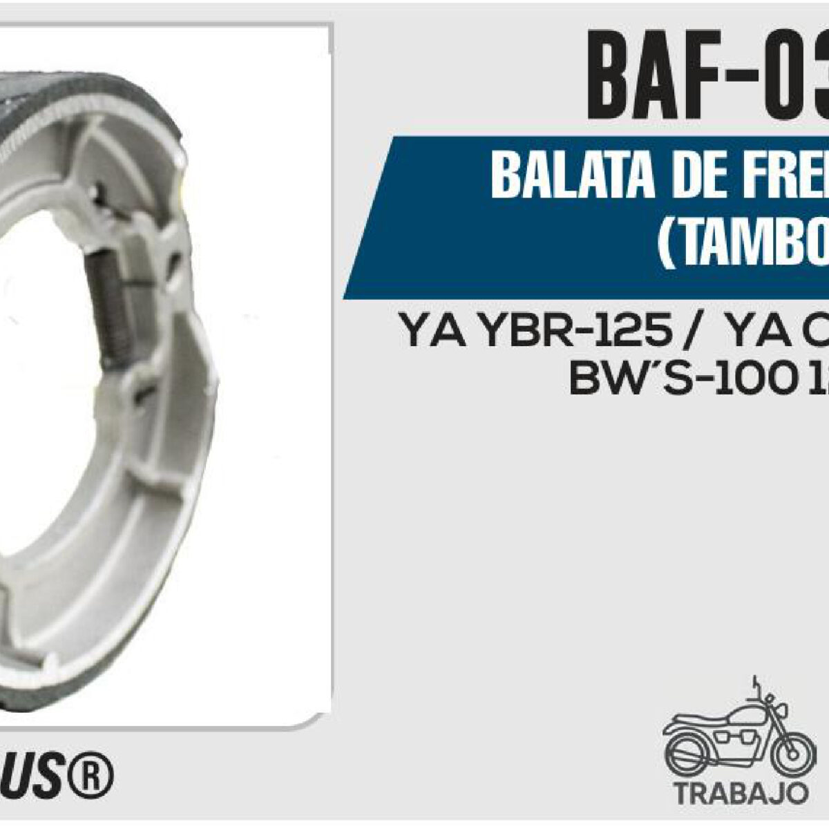 BALATA DE FRENO (TAMBOR)