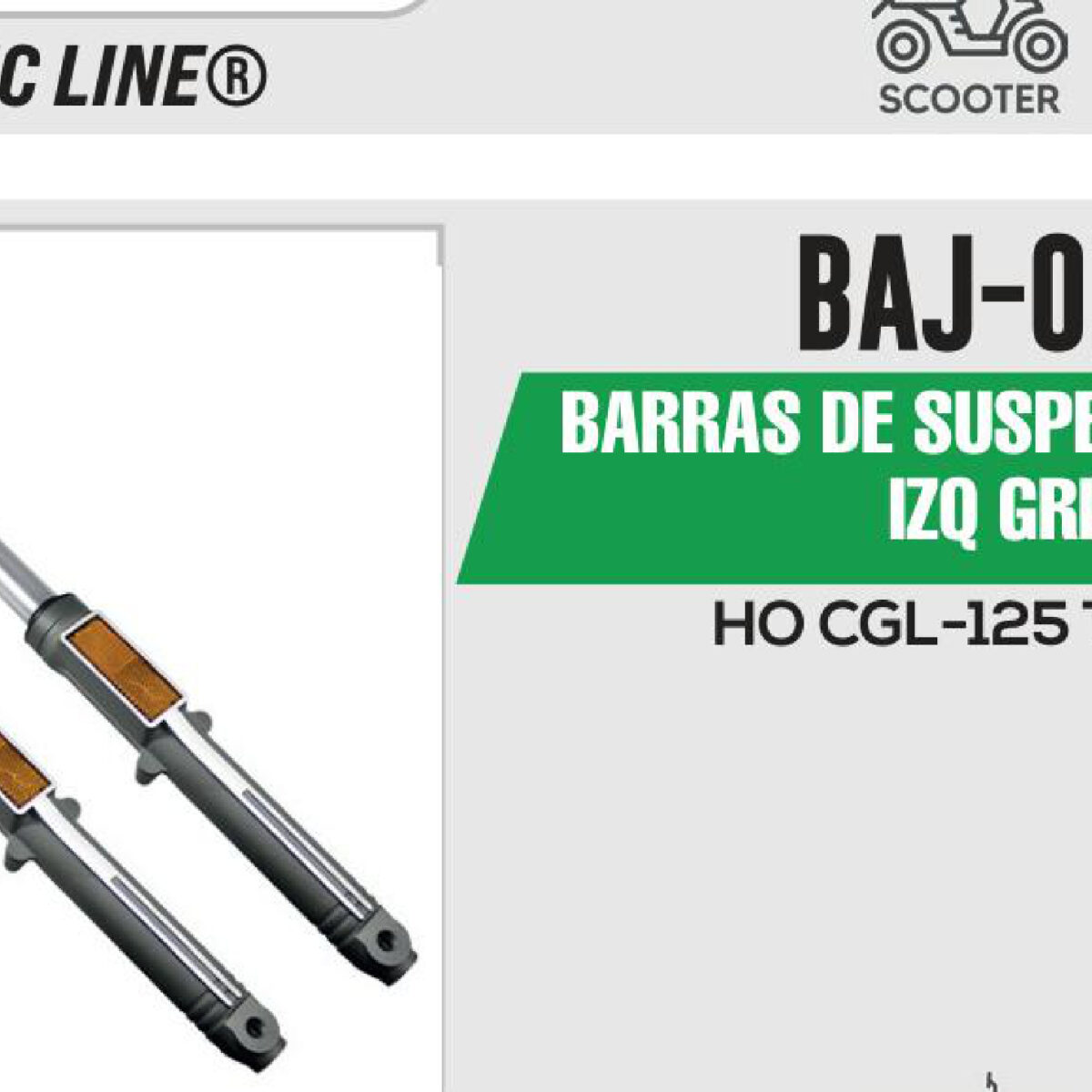 BARRAS DE SUSPENSION DER / IZQ GRIS