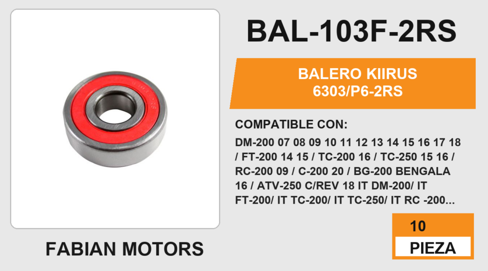 BALERO 6303/P6-2RS