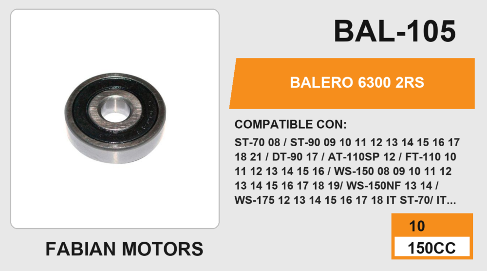 BALERO 6300 2RS
