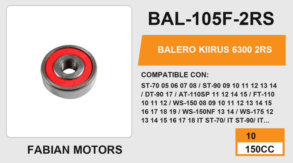 BALERO 6300 2RS