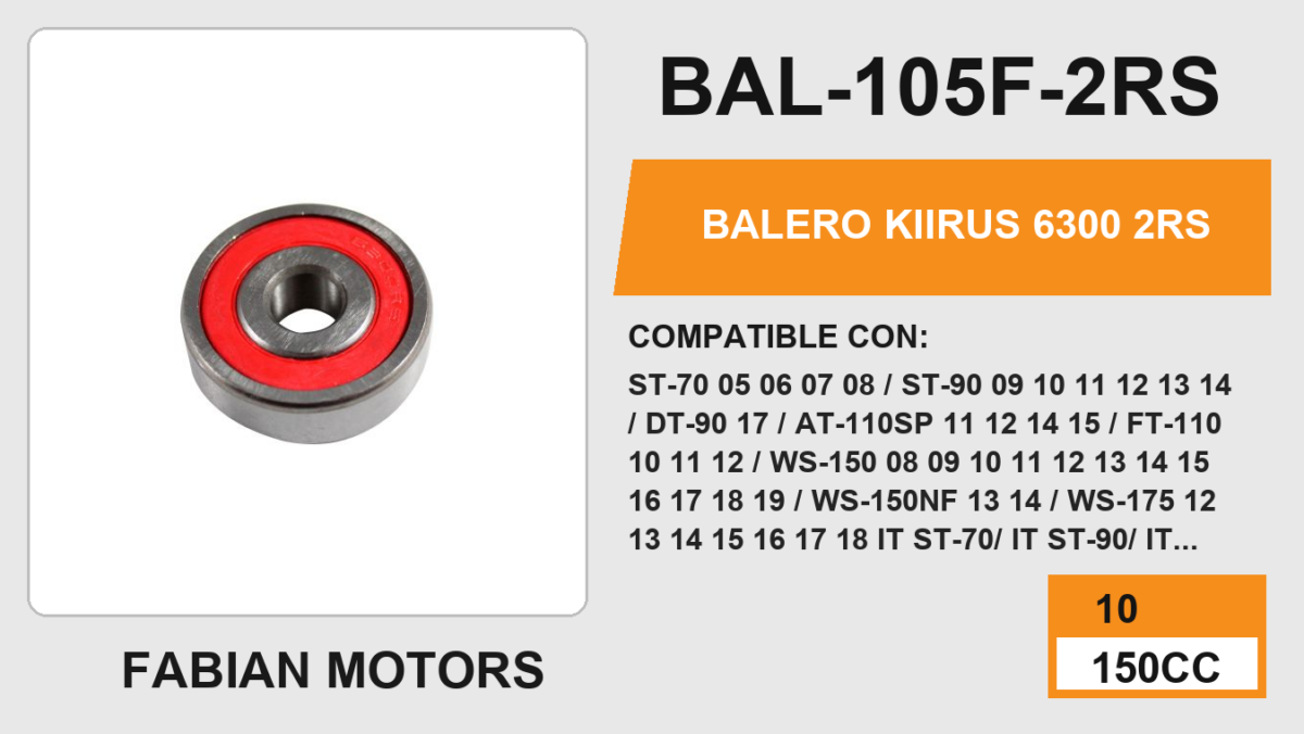 BALERO 6300 2RS
