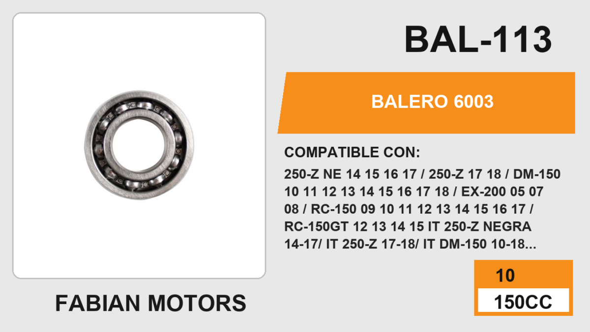 BALERO 6003