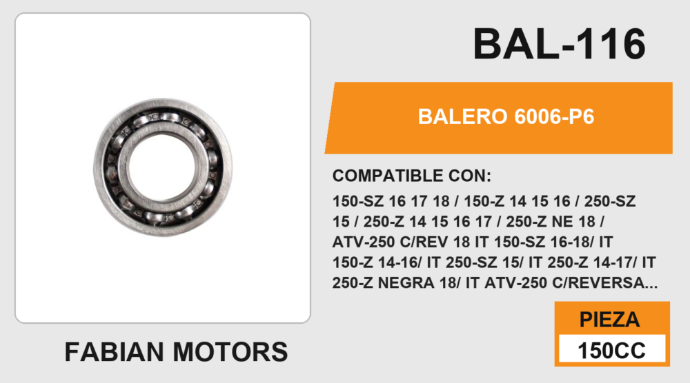 BALERO 6006-P6