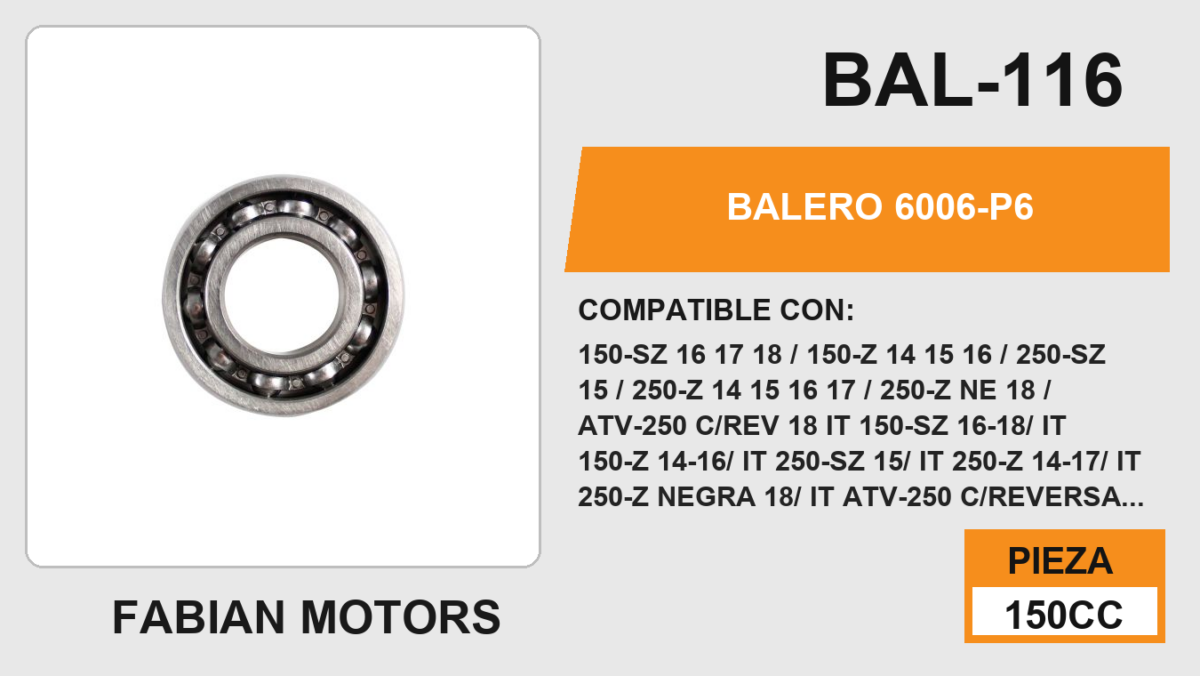 BALERO 6006-P6