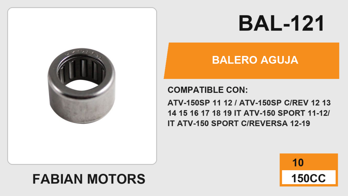 BALERO AGUJA