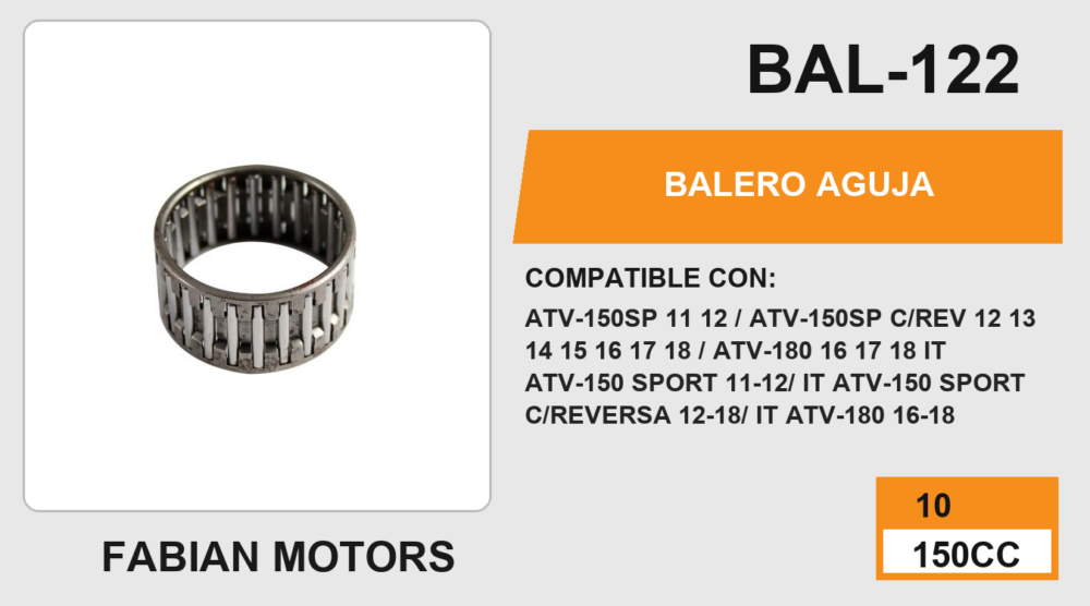 BALERO AGUJA