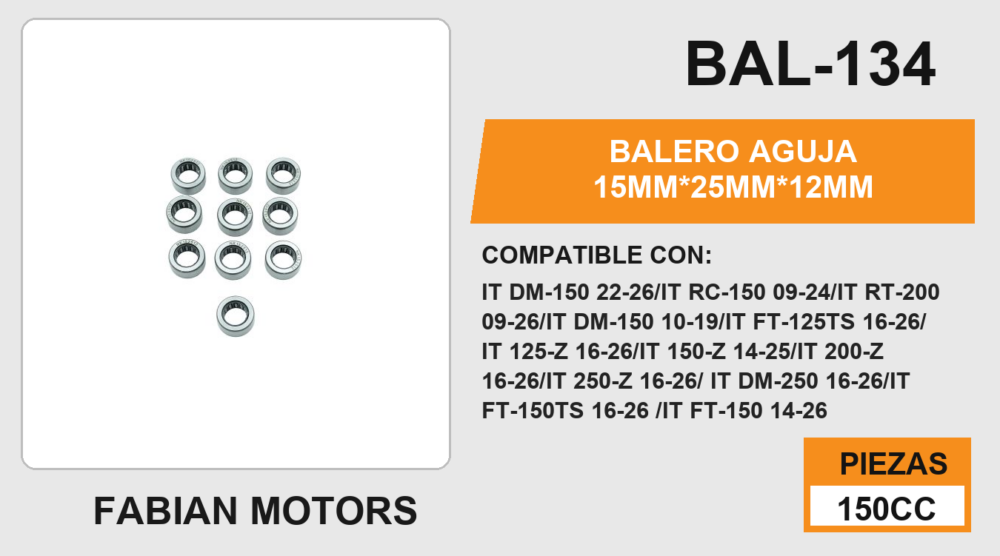 BALERO AGUJA