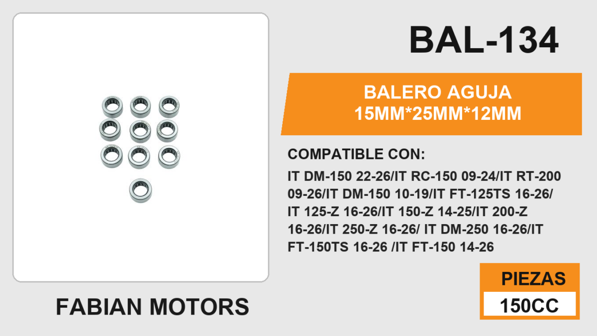 BALERO AGUJA