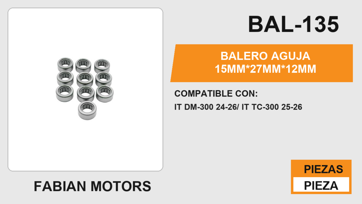 BALERO AGUJA