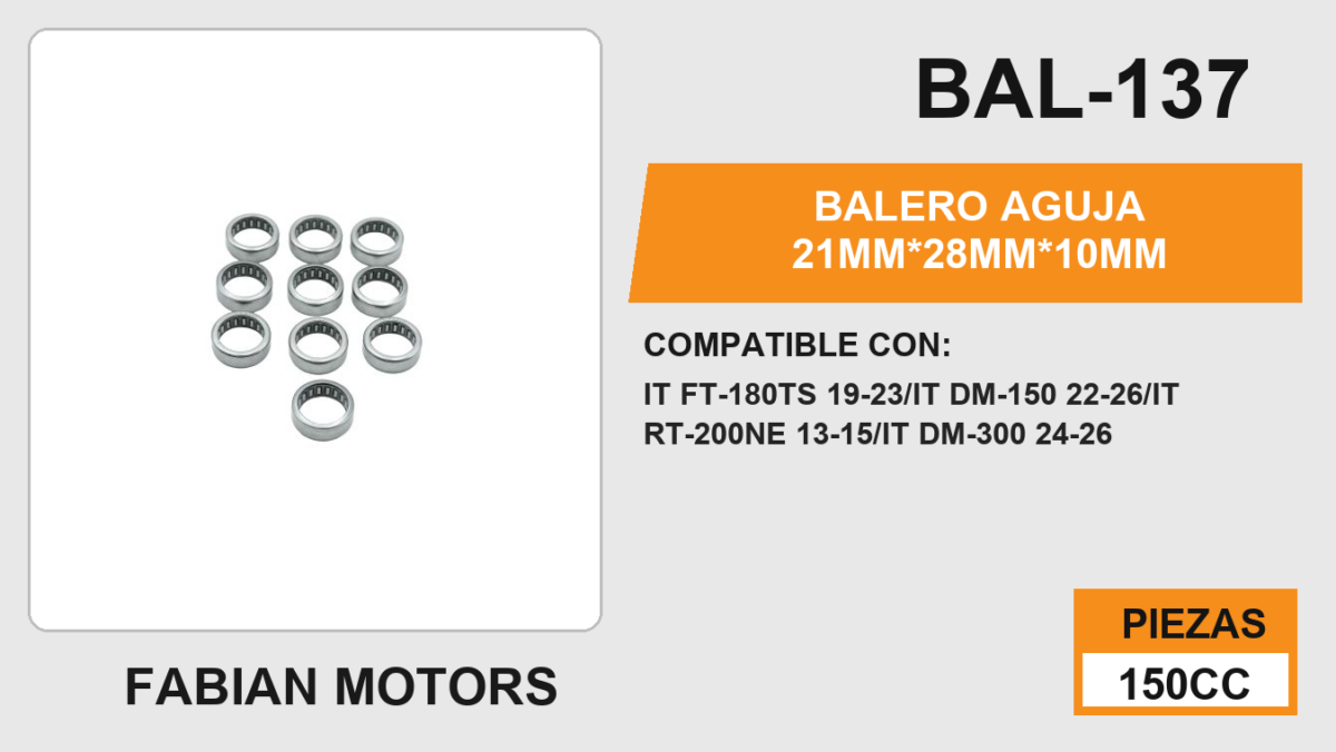 BALERO AGUJA