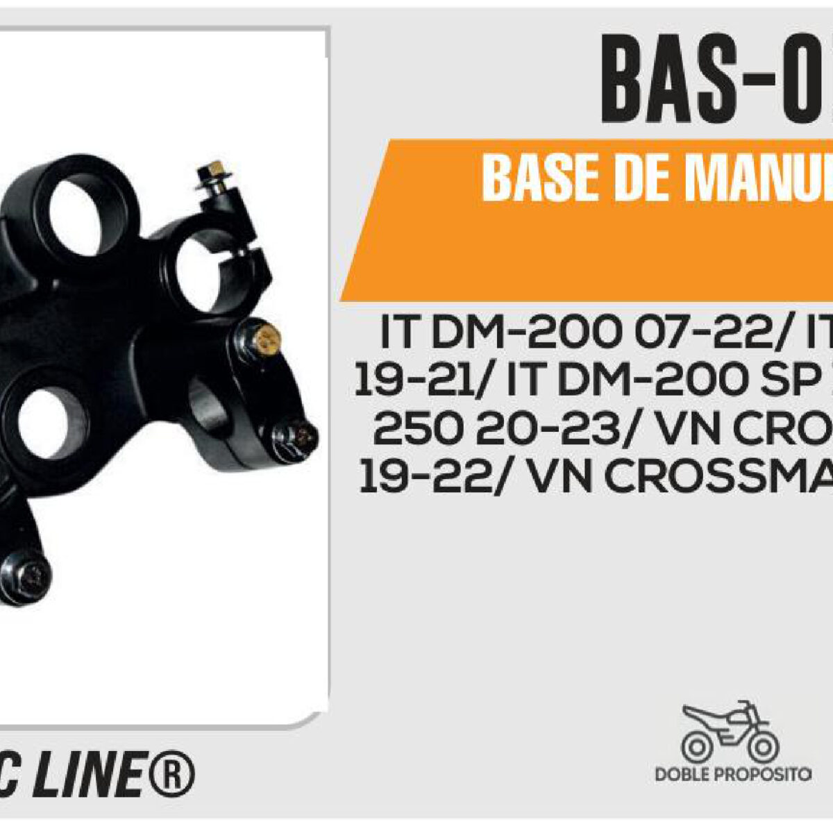 BASE DE MANUBRIO GIRS