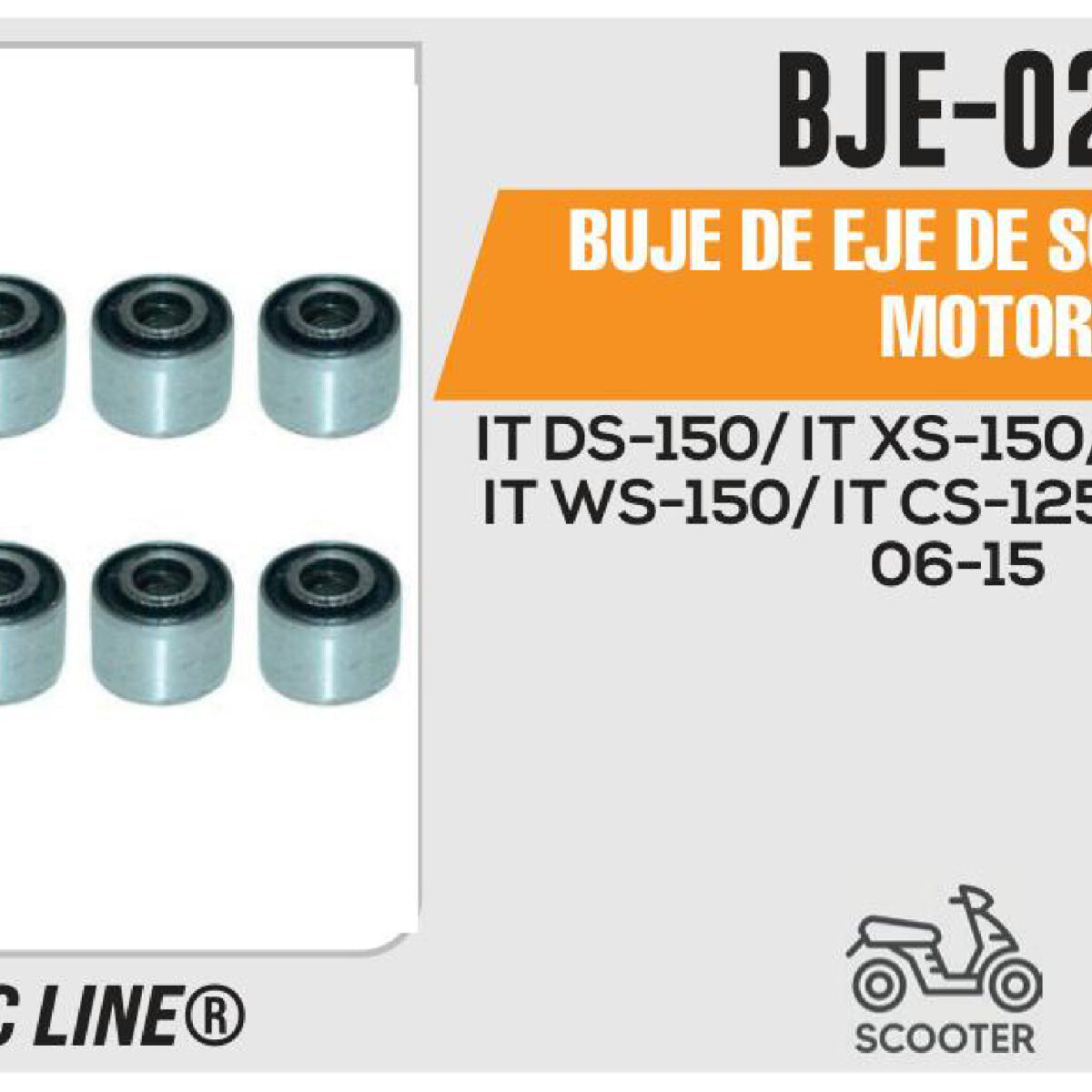 BUJE DE EJE DE SOPORTE DE MOTOR