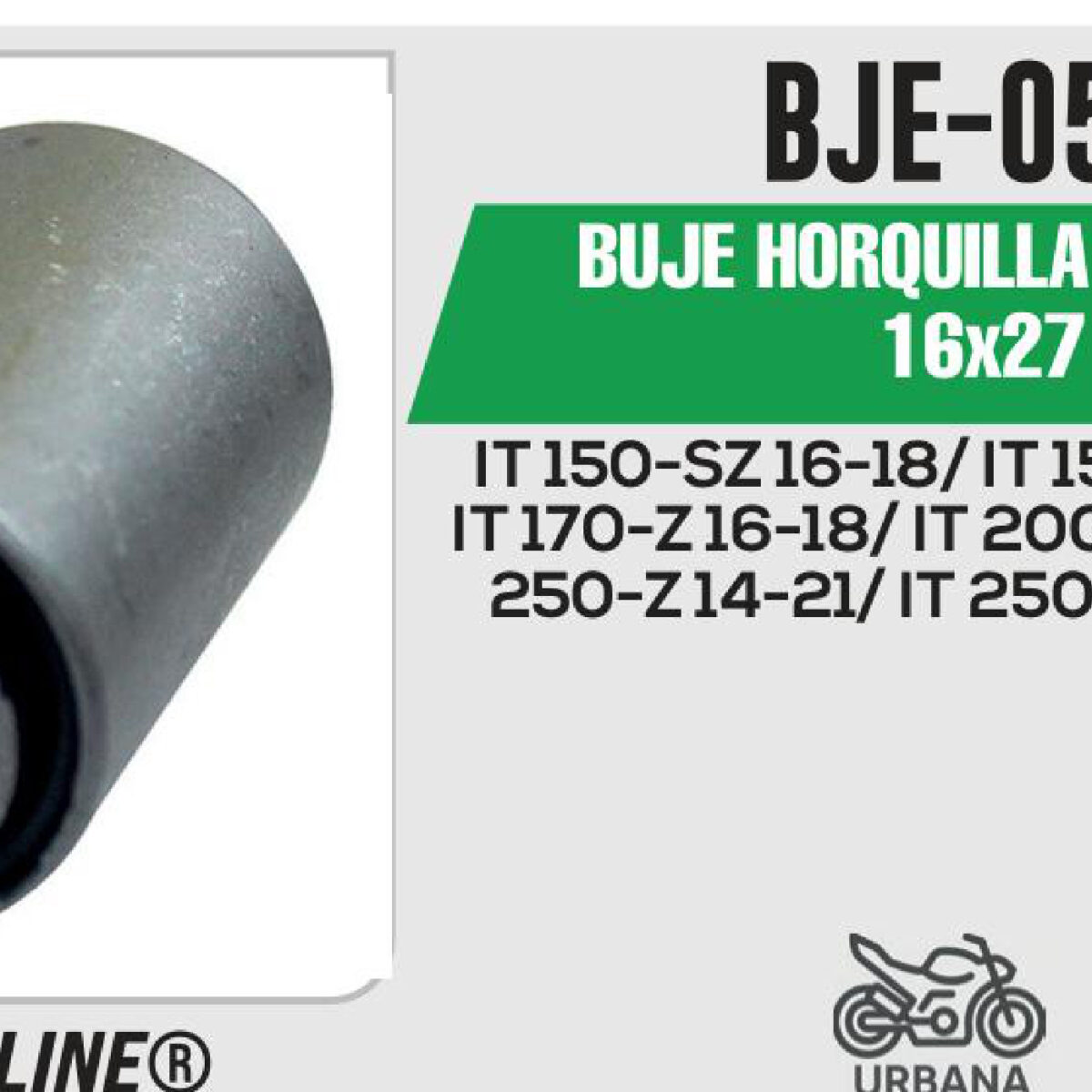 BUJE HORQUILLA TRASERA 16 x 27