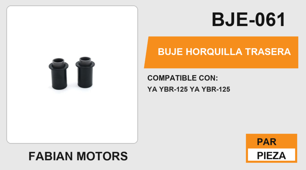 BUJE HORQUILLA TRASERA