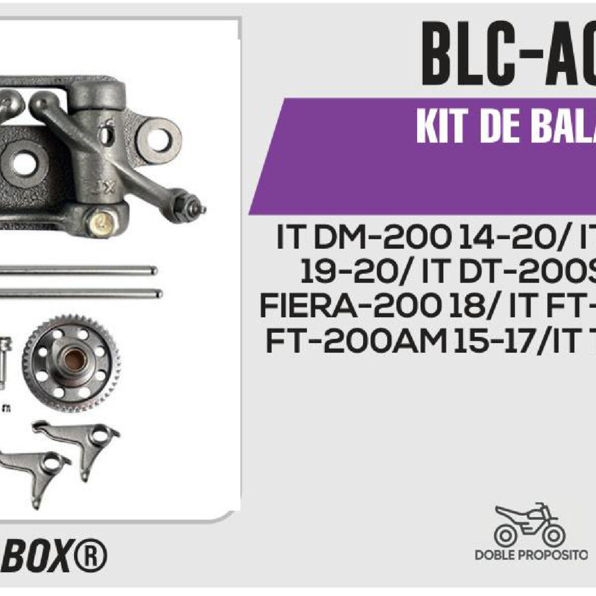 KIT DE BALANCIN