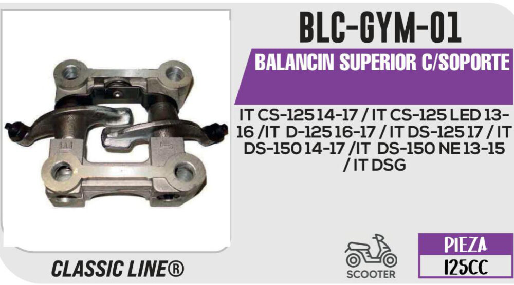 BALANCIN SUPERIOR C/SOPORTE
