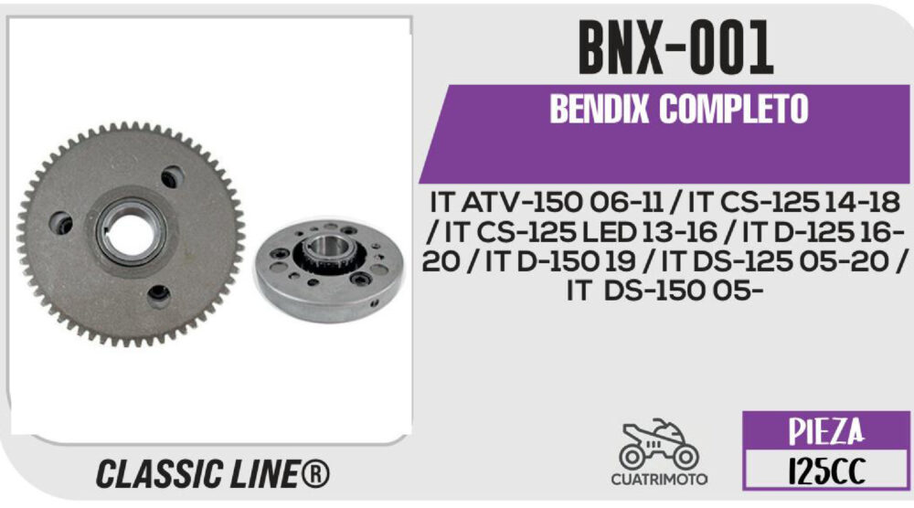 BENDIX COMPLETO