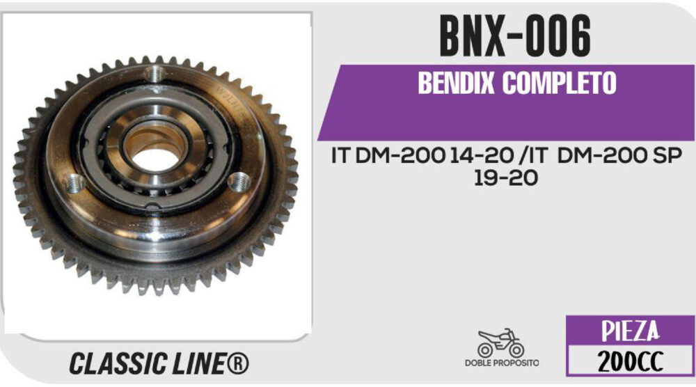 BENDIX COMPLETO