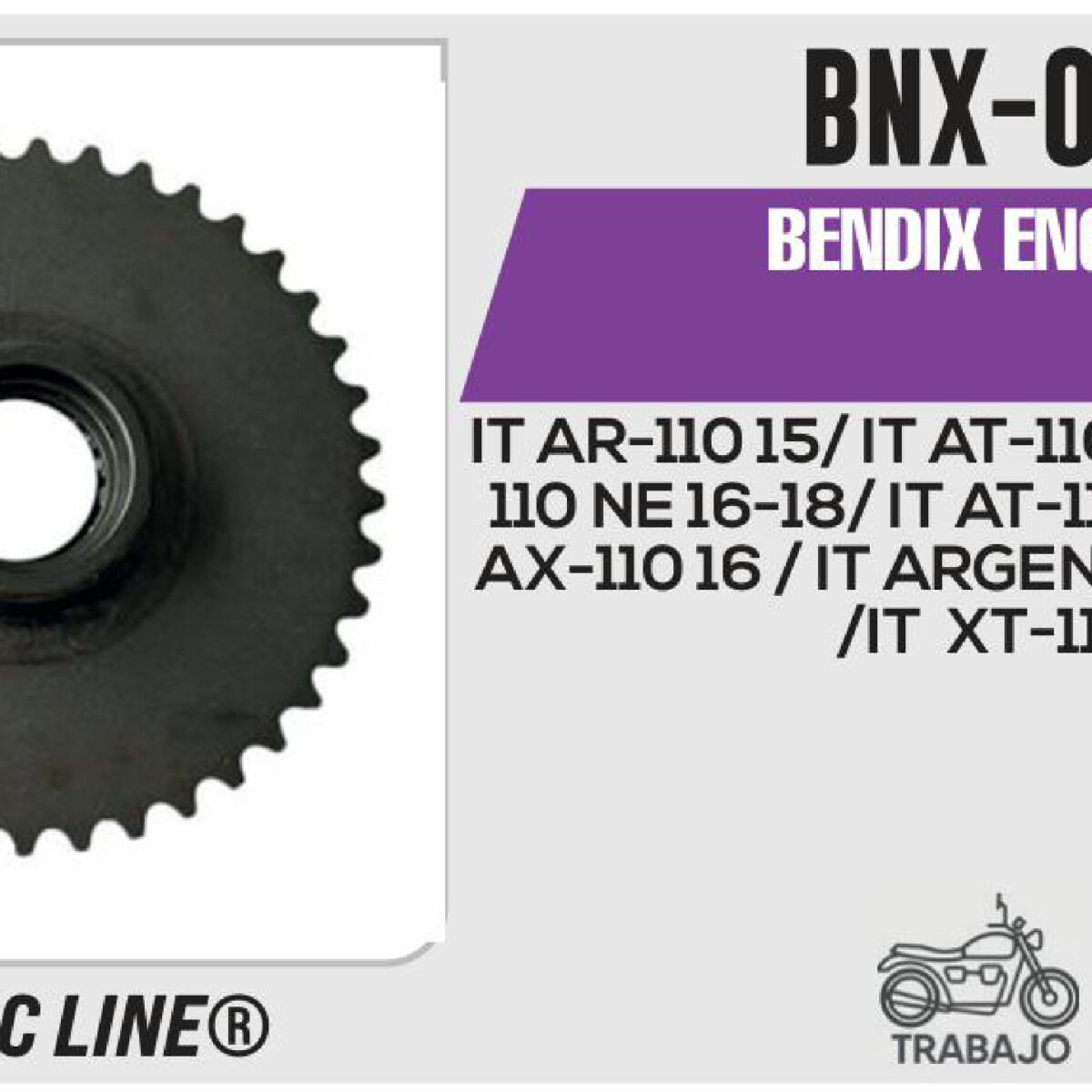BNX-007 BENDIX ENGRANE