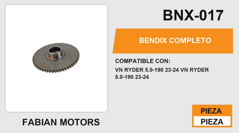 BENDIX COMPLETO