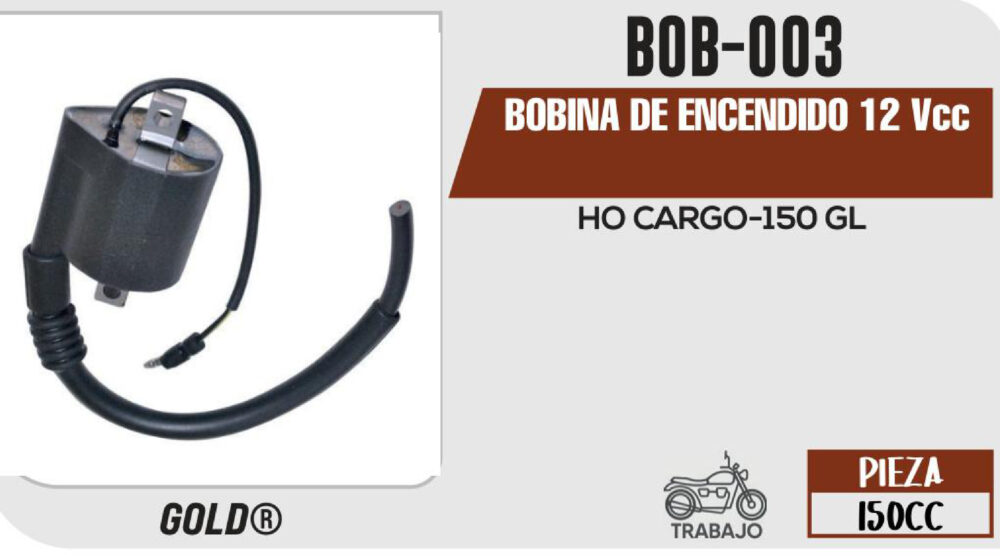 BOBINA DE ENCENDIDO 12Vcc