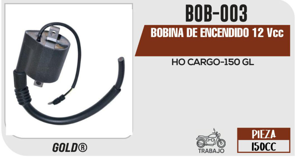 BOBINA DE ENCENDIDO 12Vcc