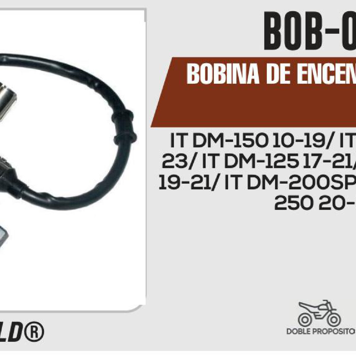 BOBINA DE ENCENDIDO 12Vcc