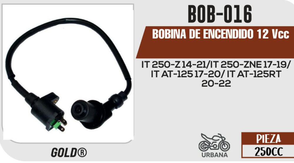 BOBINA DE ENCENDIDO 12Vcc