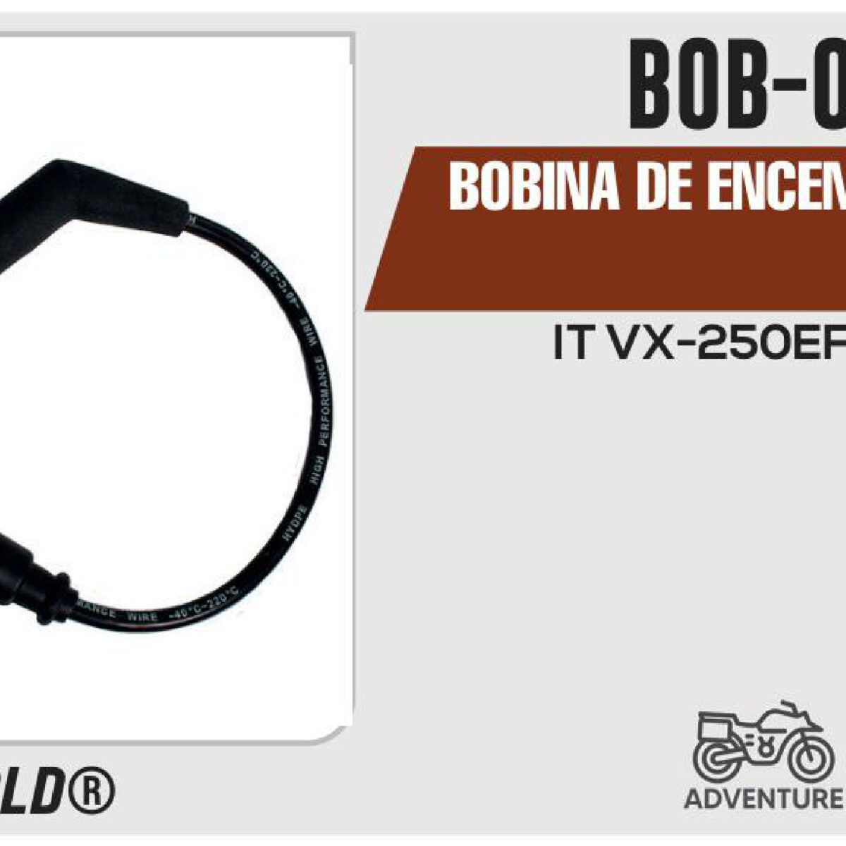 BOBINA DE ENCENDIDO 12Vcc