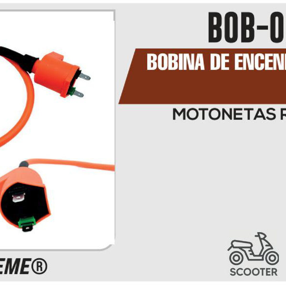BOBINA DE ENCENDIDO 12Vcc