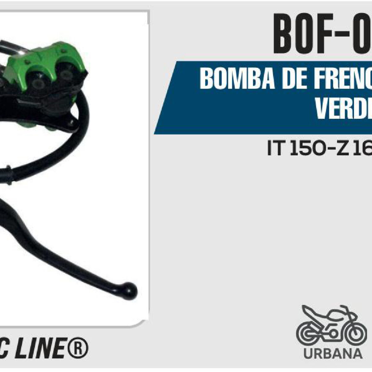 BOMBA DE FRENO COMPLETA VERDE