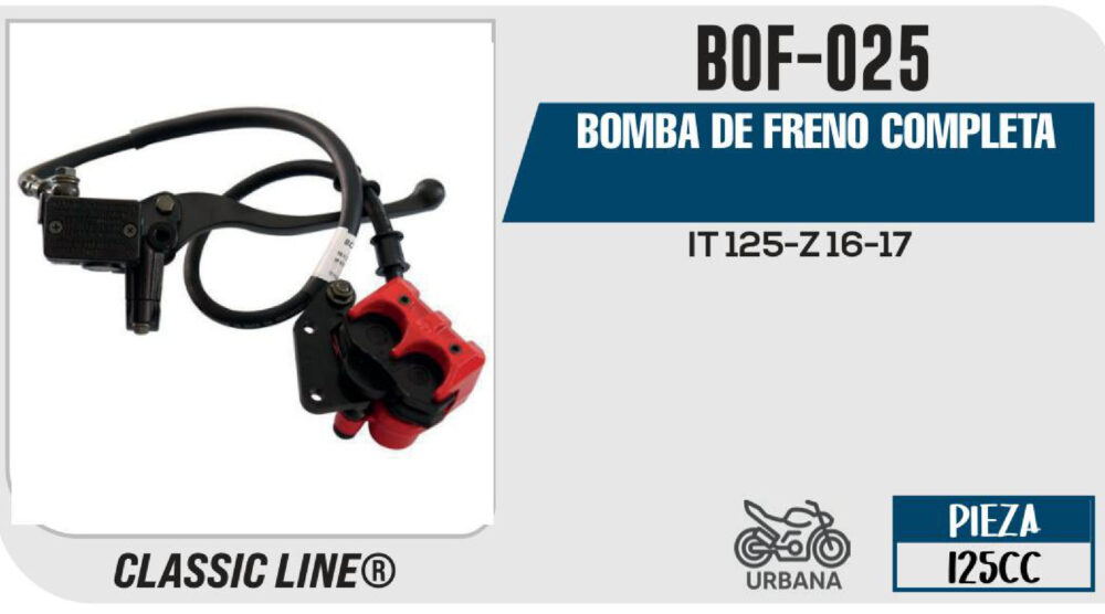BOMBA DE FRENO COMPLETA