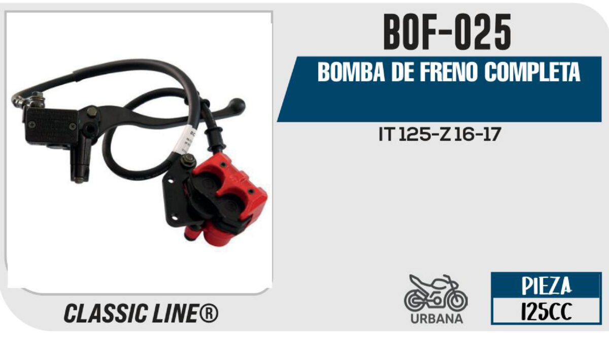 BOMBA DE FRENO COMPLETA