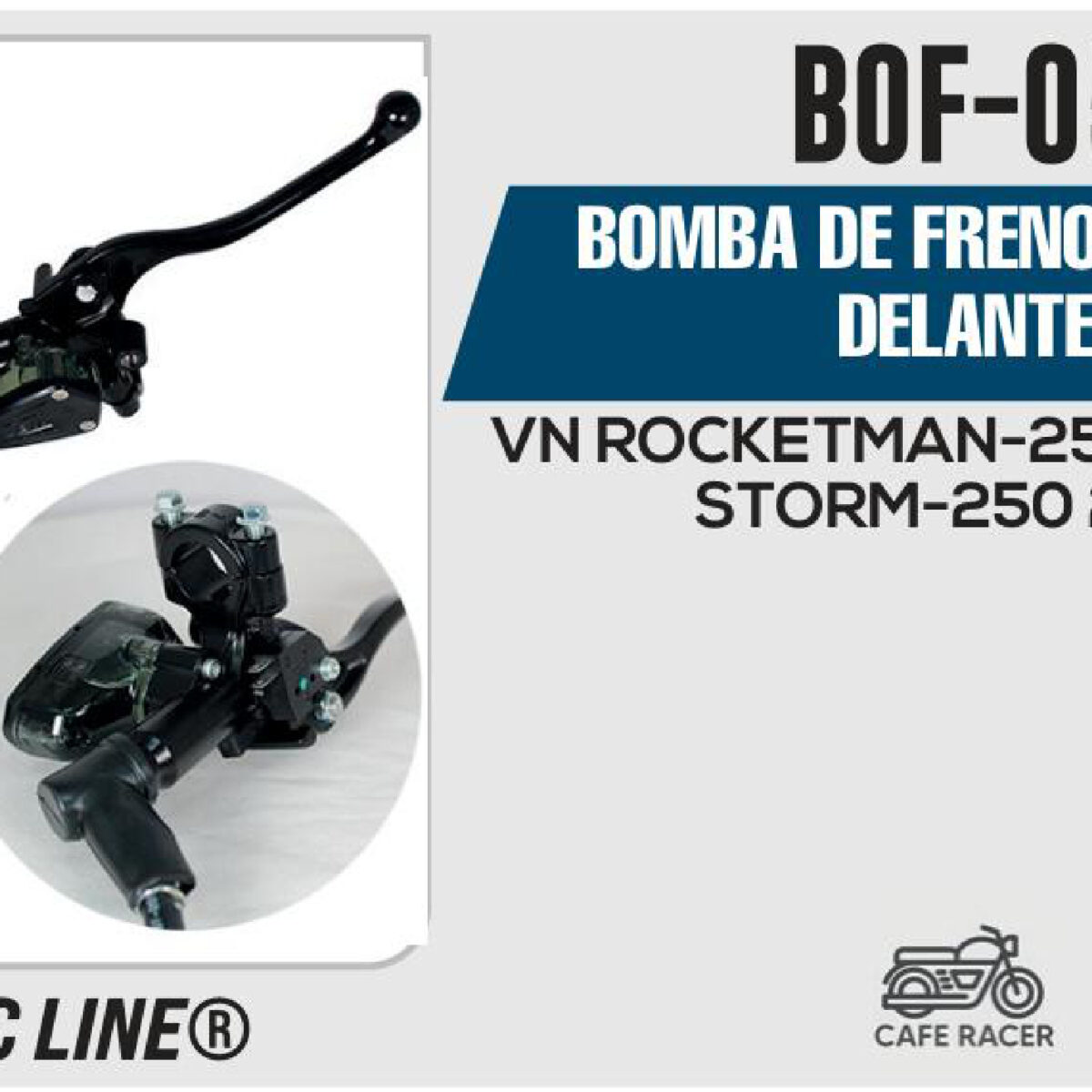 BOMBA DE FRENO COMPLETA DELANTERA