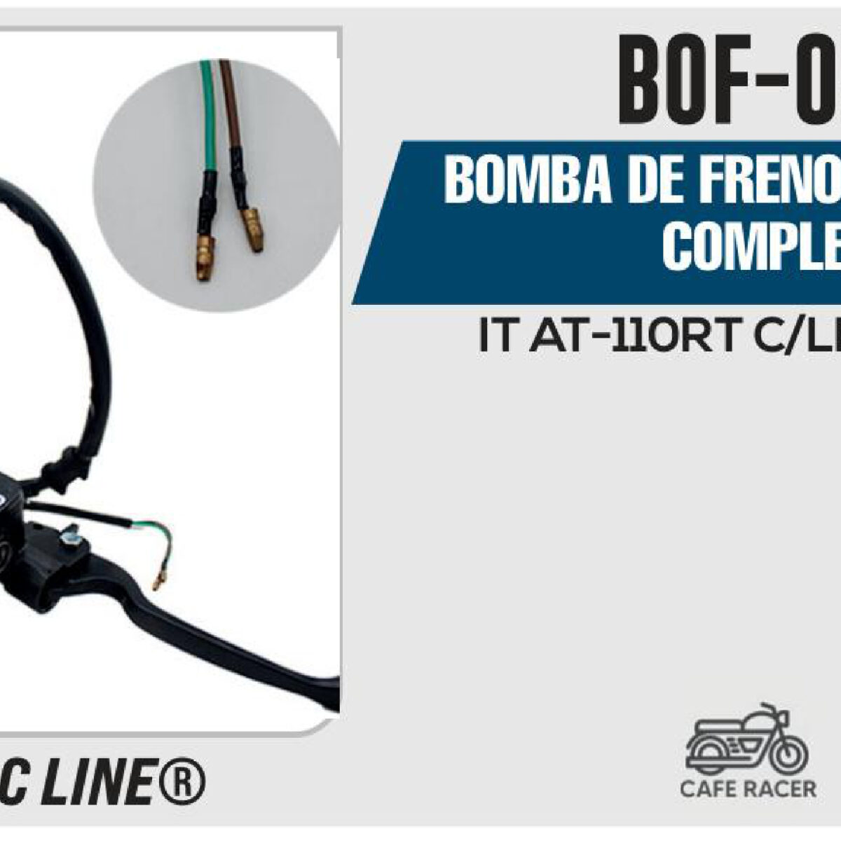 BOMBA DE FRENO DELANTERA COMPLETA