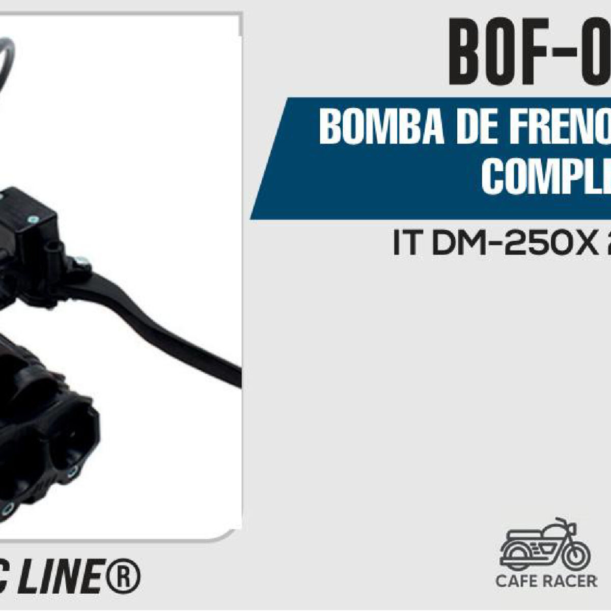 BOMBA DE FRENO DELANTERA COMPLETA